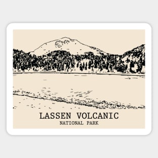 Lassen Volcanic National Park Magnet
